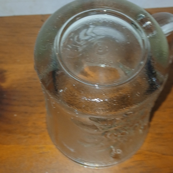 Pasari Crystal Livia Clear Glass Cups Mugs Indonesia Rose Frosted Edge F… - Picture 9 of 9